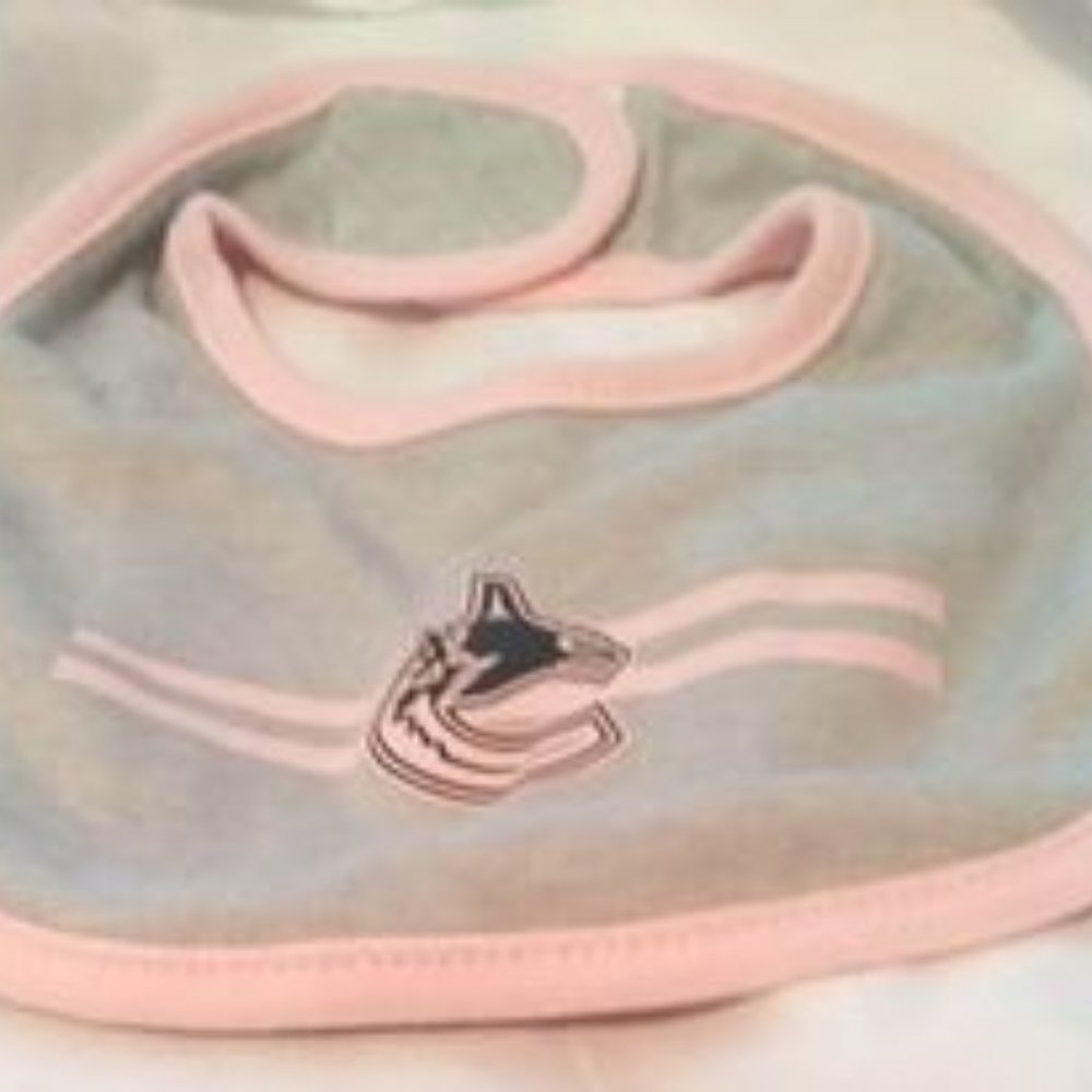 Vancouver Canucks Baby Bib